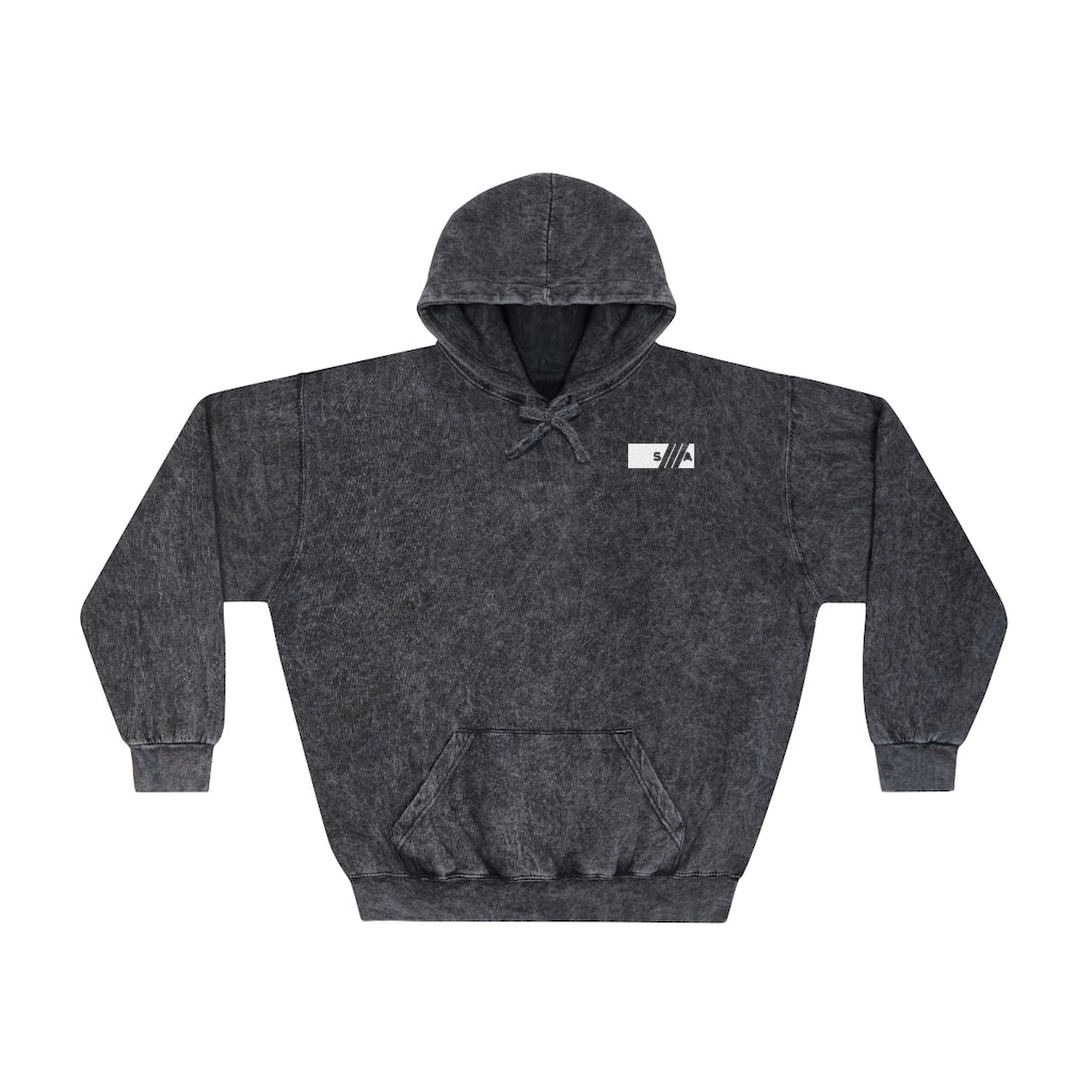 S//A GEN-2 OVERSIZED FADED HOODIE