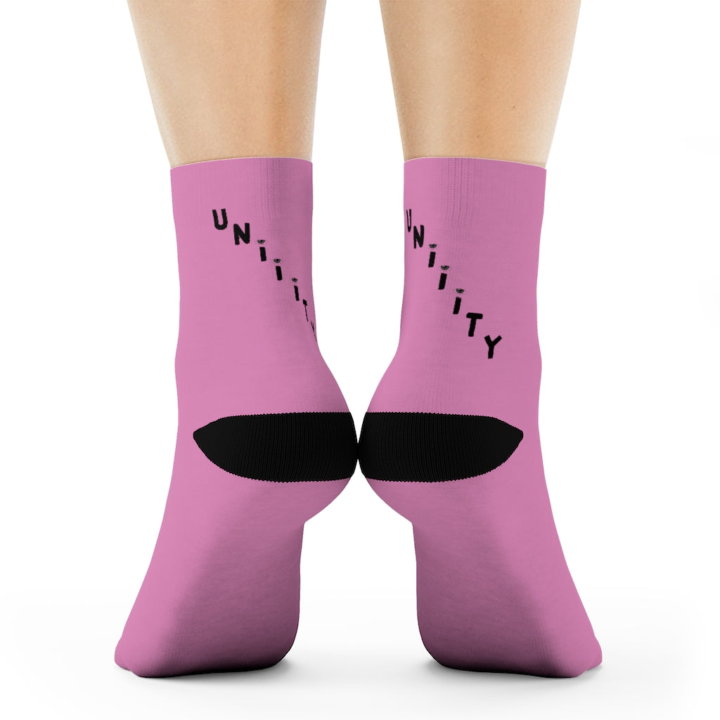 S///A "UNiiiTY" Socks *PINK*